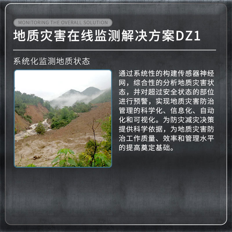 地質災害監(jiān)測預警系統(tǒng)